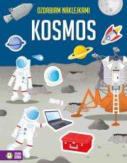 Okładka książki Ozdabiam naklejkami. Kosmos