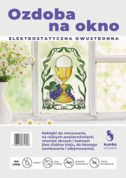 Opakowanie Ozdoba na okno elektrostatyczna Boże Ciało