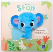 Okładka książki Pacynkowi przyjaciele. Wesoły słoń