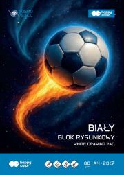 Opakowanie Paczka Blok rysunkowy biały Cosmo Ball A4 80g. 20ark. Happy Color 20 sztuk
