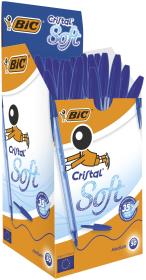 Opakowanie Paczka Długopis niebieski BIC Cristal Soft  50szt.