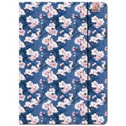 Opakowanie Paczka Teczka A4 z gumką Kwiat wiśni  5 sztuk