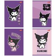 Opakowanie Paczka Zeszyt A5 32k. kratka Kuromi mix pakiet 15 sztuk