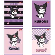 Opakowanie Paczka Zeszyt A5 32k. linia Kuromi mix pakiet 15 sztuk