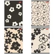 Opakowanie Paczka Zeszyt A5 80k.linia okładka laminowana Mono Blooms mix 10 sztuk