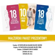 Okładka książki Pakiet dla małżeństw: 18 pomysłów na okazanie...