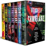 Pakiet Komisarz Jakub Mortka. Tom 1-7. Autor: Chmielarz Wojciech. Dadada.pl Okładka książki Pakiet Komisarz Jakub Mortka. Tom 1-7