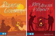 Pakiet: Król Maciuś pierwszy / Podróże Guliwera. Autor:   Praca zbiorowa. Dadada.pl Okładka książki Pakiet: Król Maciuś pierwszy / Podróże Guliwera