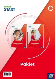 Pakiet: Pewny start. Poziom C. Matematyka Czytanie. Autor:   Praca zbiorowa. Dadada.pl Okładka książki Pakiet: Pewny start. Poziom C. Matematyka Czytanie