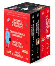 Okładka książki Pakiet Tajemnica morderstwa w Windsorze / Zbrodnia w pałacu Buckingham / Morderstwo po królewsku / Śmierć w diamentach