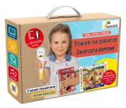 Pakiet z piórem KAKADU. Widzę, słyszę, poznaję. Dźwięki na spacerze / Widzę, słyszę, poznaję. Zwierzęta domowe. Kakadu. Autor: Opracowanie zbiorowe. Dadada.pl Okładka książki Pakiet z piórem KAKADU. Widzę, słyszę, poznaję. Dźwięki na spacerze / Widzę, słyszę, poznaję. Zwierzęta domowe. Kakadu