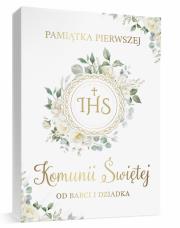 Opakowanie Pamiątka Komunia pudełko A4 + książka