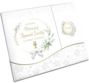 Opakowanie Pamiątka książeczka Komunia A4 tryptyk