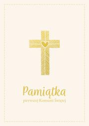 Okładka książki Pamiątka Pierwszej Komunii Świętej