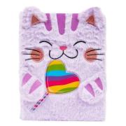 Opakowanie Pamiętnik A4 pluszowy Kotek