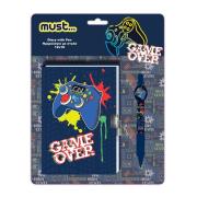 Opakowanie Pamiętnik Gamer + długopis