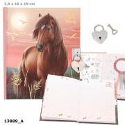 Pamiętnik na kłódkę Miss Melody 13889A. Wydawca: DEPESCHE. Dadada.pl Opakowanie Pamiętnik na kłódkę Miss Melody 13889A