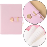 Opakowanie Pamiętnik na kłódkę Serce różowy