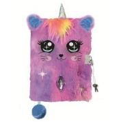 Opakowanie Pamiętnik z kłódką A5/96K 3D włochacz Catcorn