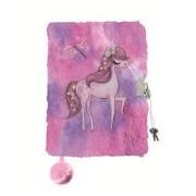 Opakowanie Pamiętnik z kłódką A5/96K 3D włochacz Horse