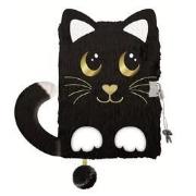 Pamiętnik z kłódką A5/96K 3D włochacz Night Cat. Wydawca: ST-MAJEWSKI. Dadada.pl Opakowanie Pamiętnik z kłódką A5/96K 3D włochacz Night Cat