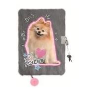 Pamiętnik z kłódką A5/96K włochacz Sweet pomeran.. Wydawca: ST-MAJEWSKI. Dadada.pl Opakowanie Pamiętnik z kłódką A5/96K włochacz Sweet pomeran.