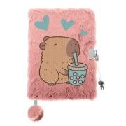 Pamiętnik z kłódką włochacz A5/96K Cappy. Wydawca: ST-MAJEWSKI. Dadada.pl Opakowanie Pamiętnik z kłódką włochacz A5/96K Cappy