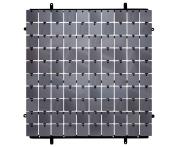 Opakowanie Panel dekoracyjny grafitowy 30x30cm 100 kwadratów