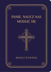 Okładka książki Panie, naucz nas modlić się granat złocony DL