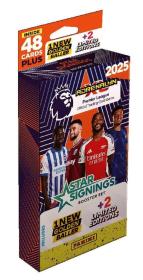 PANINI PREMIER LEAGUE 2025 STAR SIGNINGS. Wydawca: Panini. Dadada.pl Opakowanie PANINI PREMIER LEAGUE 2025 STAR SIGNINGS