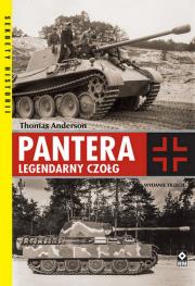 Pantera. Legendarny czołg. Autor: Thomas Anderson. Dadada.pl Okładka książki Pantera. Legendarny czołg