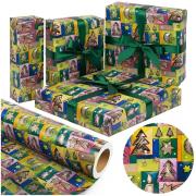 Opakowanie Papier choinki kolorowe BN X-Strong 38cmx20m
