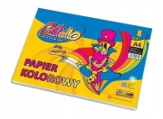 Opakowanie Papier kolorowy A4 8 kartek błyszczący