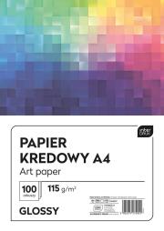 Opakowanie Papier kredowany A4 100 kartek 115g błysk