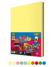 Papier ksero A4 160g 10 kolorów 100 arkuszy. Wydawca: Alfa Pastello. Dadada.pl Opakowanie Papier ksero A4 160g 10 kolorów 100 arkuszy