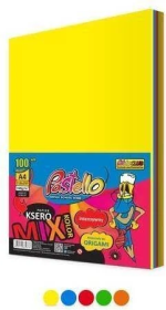 Opakowanie Papier ksero A4 160g 5 kolorów 100 arkuszy