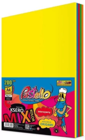 Opakowanie Papier ksero A4 80g 5 kolorów 200 arkuszy