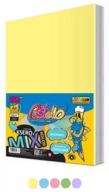 Opakowanie Papier ksero A4 80g 5 kolorów 250 arkuszy pastel