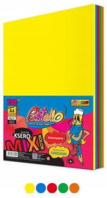 Opakowanie Papier ksero A4 80g 5 kolorów 250 arkuszy