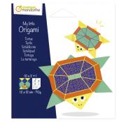 Opakowanie Papier origami 12x12 cm Żółw 20 arkuszy