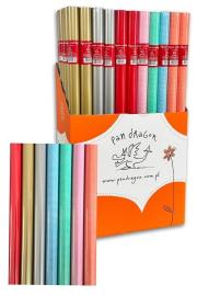 Opakowanie Papier ozdobny jednokolorowy 200x70cm (60szt)