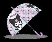 Parasolka przezroczysta Kuromi 19 cali KU00005. Wydawca: Kids Euroswan. Dadada.pl Opakowanie Parasolka przezroczysta Kuromi 19 cali KU00005