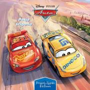 Okładka książki Pasja ścigania. Przygody Zygzaka McQueena. Disney Pixar Auta