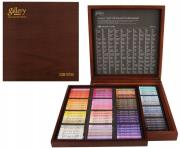 Opakowanie Pastele olejne miękkie Mungyo Gallery Artists MOPV-120W w opakowaniu drewnianym 120szt.