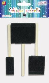 Opakowanie Pędzelki gąbkowe 2,5cm, 5cm, 7,5cm 3szt