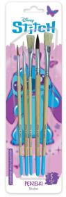 Opakowanie Pędzelki z naturalnego włosia Stitch Pinki 5szt