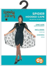Opakowanie Peleryna z kapturem dla dorosłych Pajęczyna r.uniw