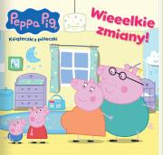 Peppa Pig. Książeczki z półeczki. Wieeelkie zmiany. Autor:   Praca zbiorowa. Dadada.pl Okładka książki Peppa Pig. Książeczki z półeczki. Wieeelkie zmiany