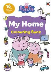 Okładka książki Peppa Pig. My Home Colouring Book
