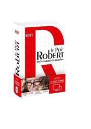 Okładka książki Petit Robert de la langue francaise 2021 + kod